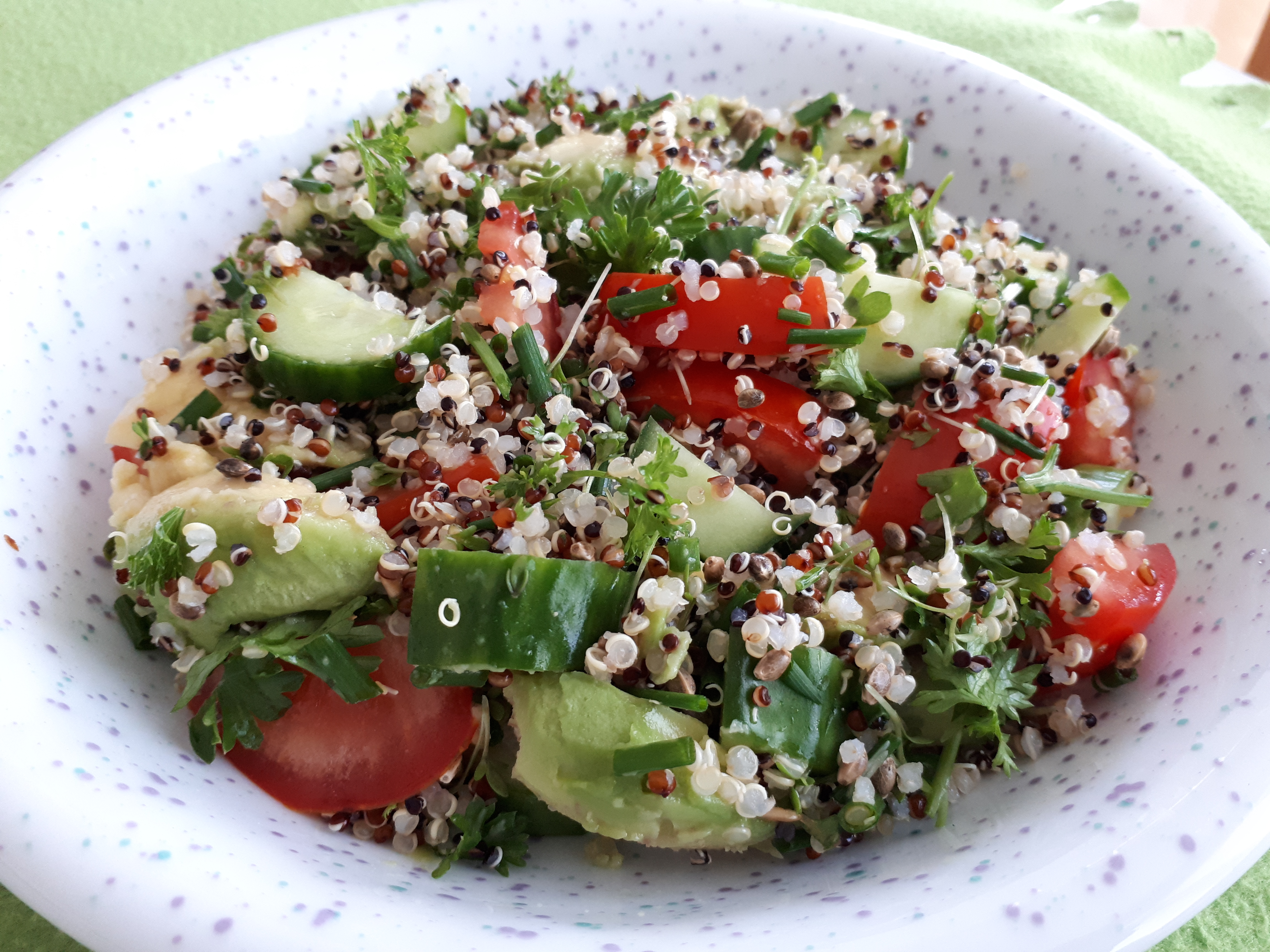 Leckerer und einfacher Salat