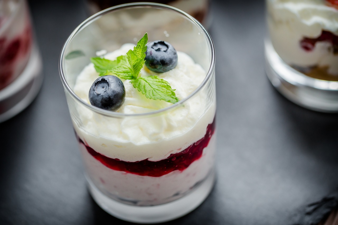 Spaghetti-Eis-Dessert
